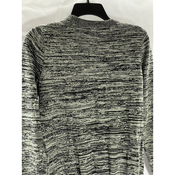 FRENCH CONNECTION Women's Gray-Black Sequin Embellished Bird Sweater SZ S - Picture 4 of 10